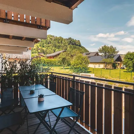 Apartment Flat Le Renne Blanc - In The Center Of Praz-sur-Arly